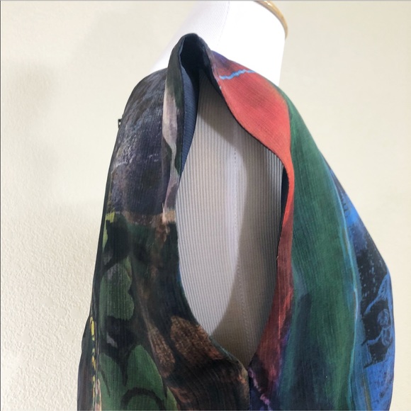 ALICE + OLIVIA Love Scoop Abstract Dress - Picture 4 of 8